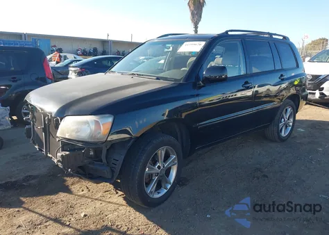 2004 Toyota Highlander V6 from USA, damaged, VIN JTEDP21A040002476